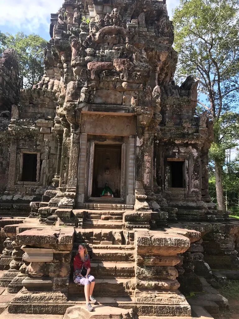 Lost in Angkor… but found great company